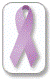 Lavender Awareness Ribbon for general cancer, epilepsy and Rett syndrome