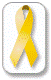 Gold Ribbon for childhood cancer awareness