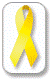 Yellow Awareness Ribbon for support of our troops, suicide prevention, adoptive parents, amber alerts, bladder cancer, spinabifida, endometriosis and a symbol of hope.