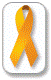 Orance Awareness Ribbon for leukemia, hunger, cultural diversity, humane treatment of animals and self-injury awareness