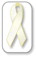 Pearl Awareness Ribbon for emphysema, lung cancer, mesothelioma and multiple sclerosis