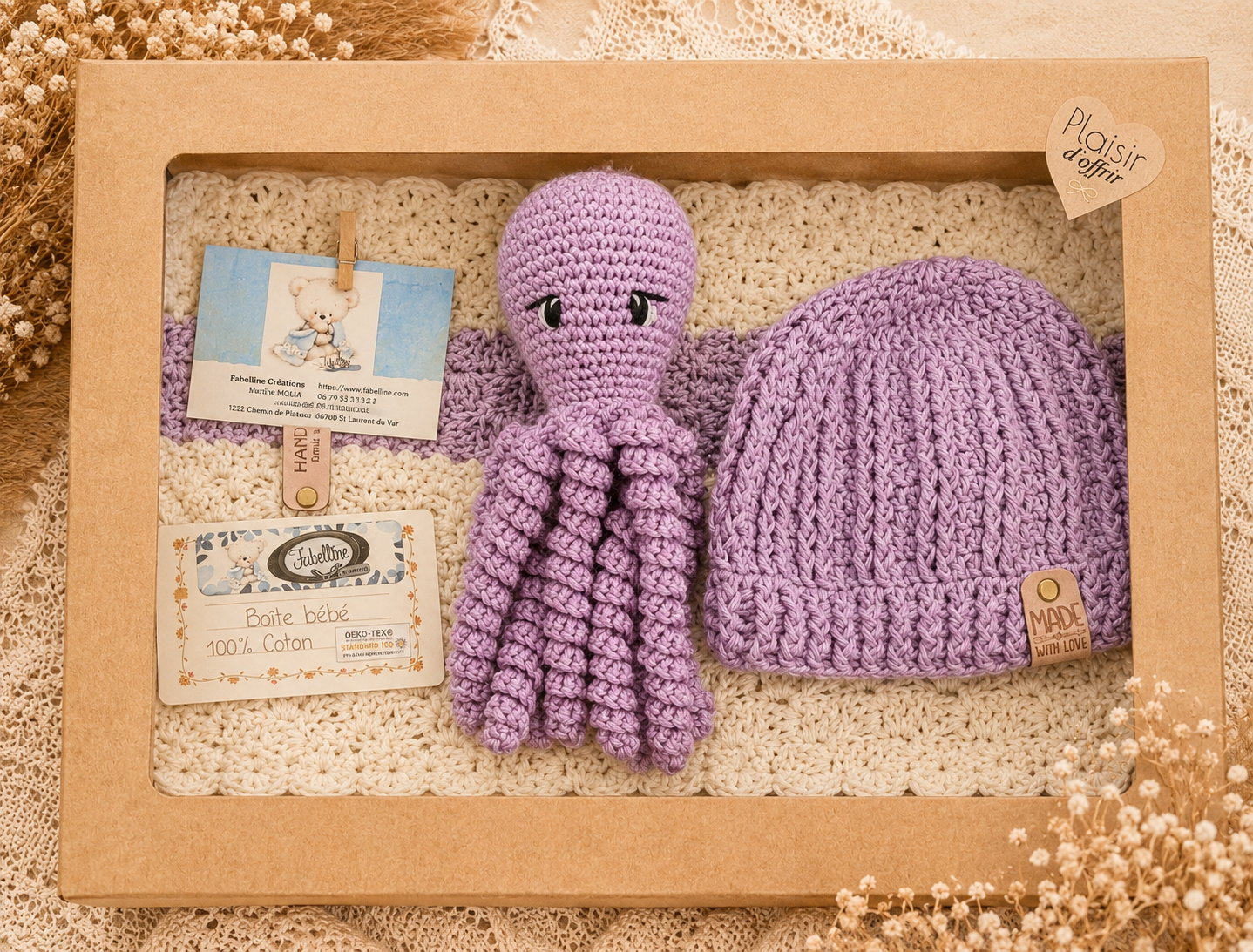 Boite cadeau bébé Été