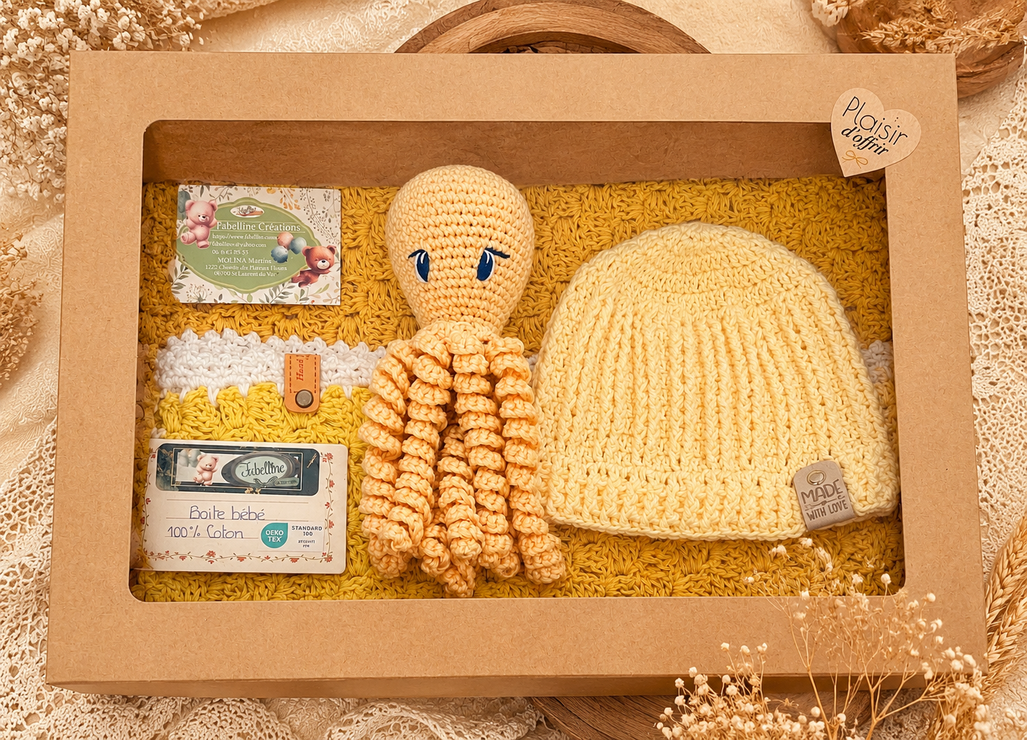 Boite cadeau bébé Été