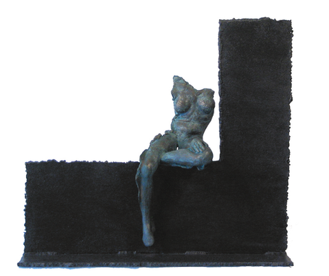 Fragmented View  bronze _ steel 15.5x17x6 inches inches.jpeg