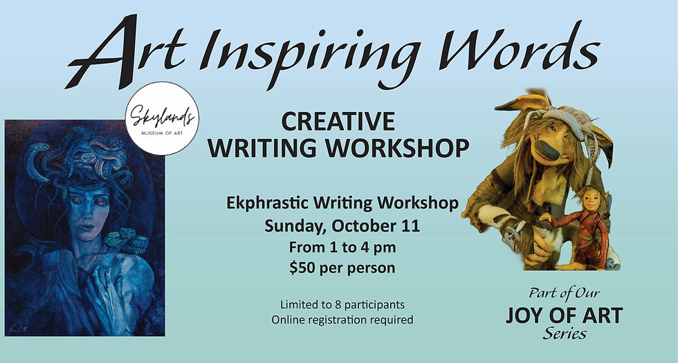 Ekphrastic Writing Workshop