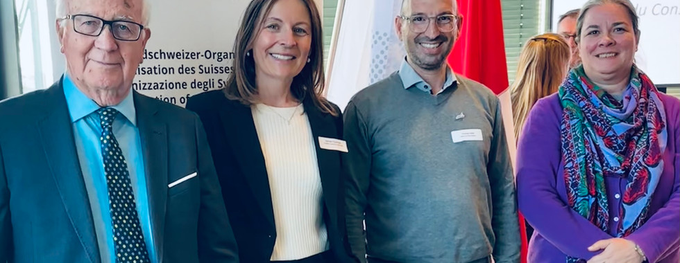 Australian Delegation in Bern: Beat Knoblauch, Carmen Trochsler, Thomas Hofer and Barbara Zingg
