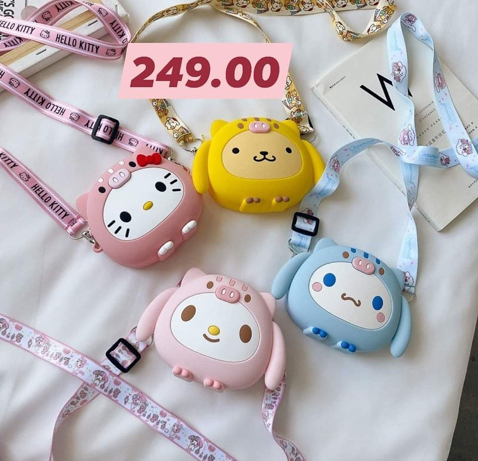 Thumbnail: Cartoon mini Slingbag silicone