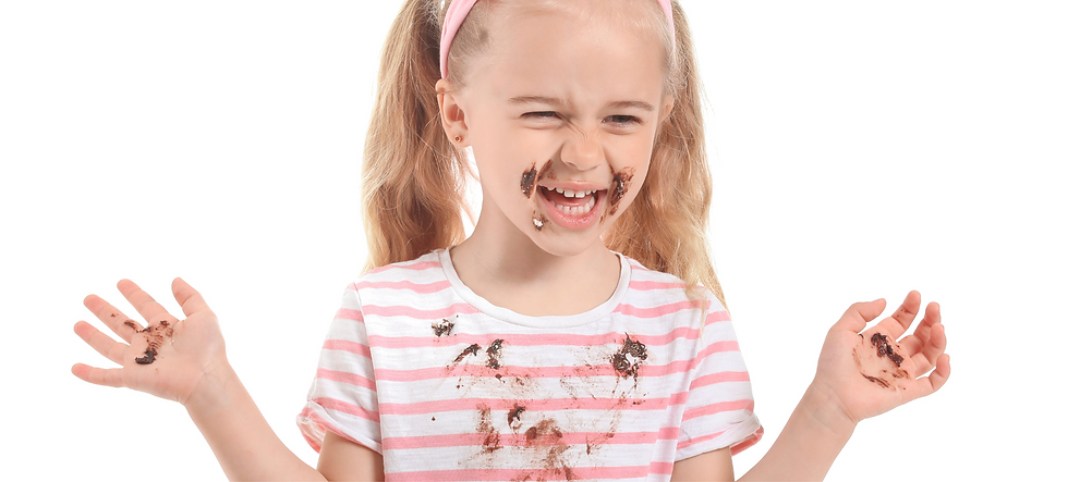 dicas de como tirar manchas de chocolate nessa páscoa