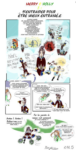 Merry & Holly 2 - Entraînement évolutif par l'entraide