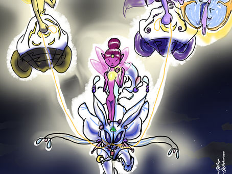 D'une espèce de divinité Pokemon à un trio féerique...