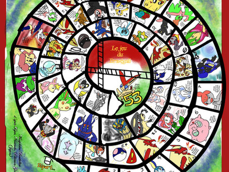 Jeu d' l'Oie Pokemon (ou Jeu du Braségali), version revue et rectifiée...