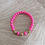 Miniature : Bracelet rose pink