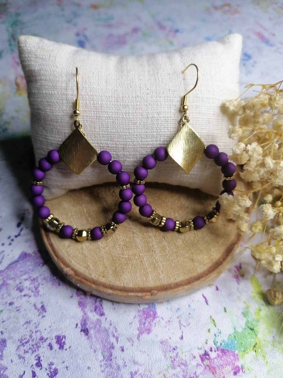 Miniature : Parure violet imperial