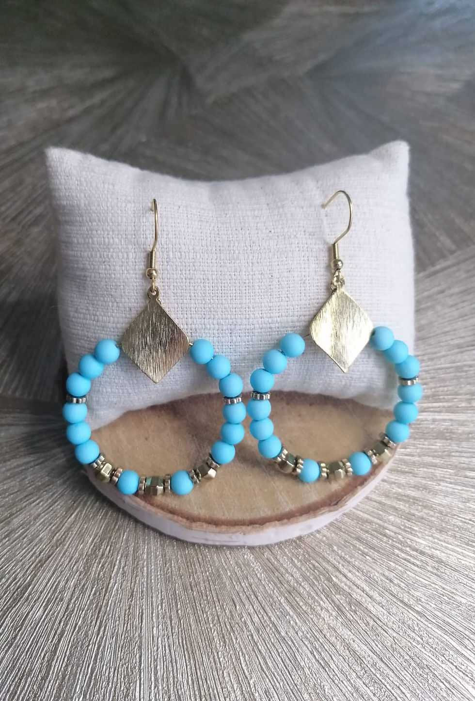 Miniature : Parure bleu aqua