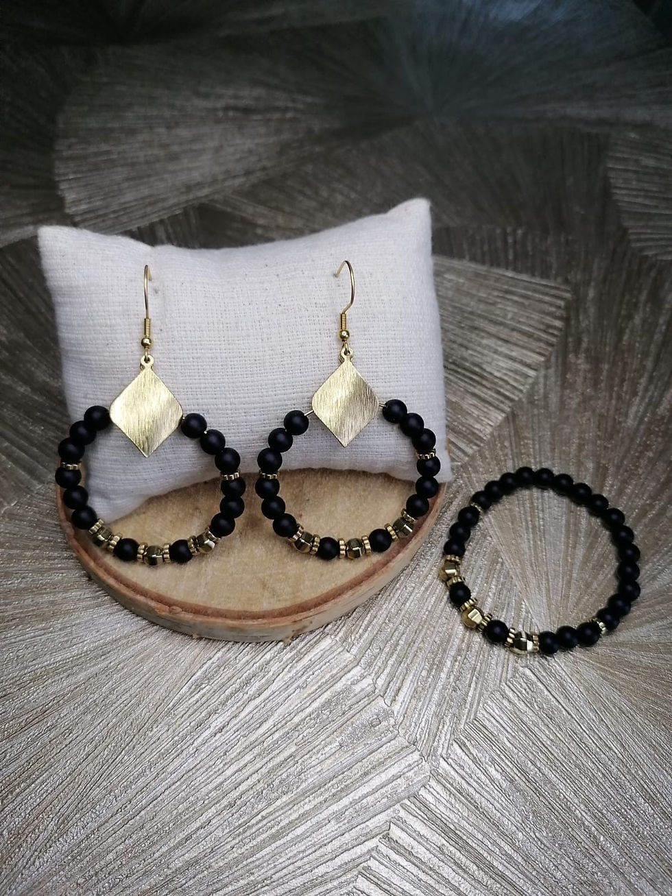 Miniature : Parure noir