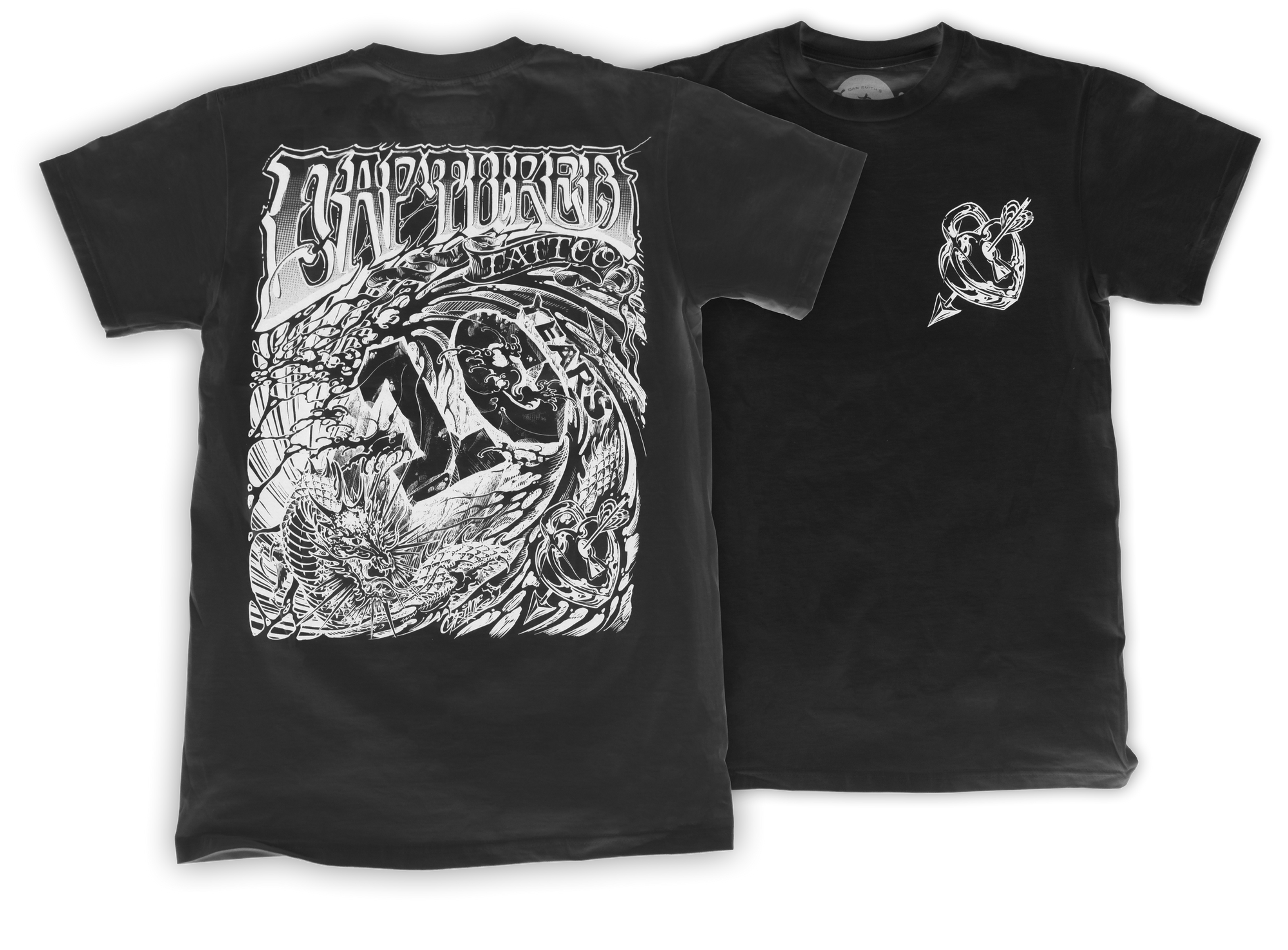 3M on Black "Ten Years Later" T-shirt artwork by Grime