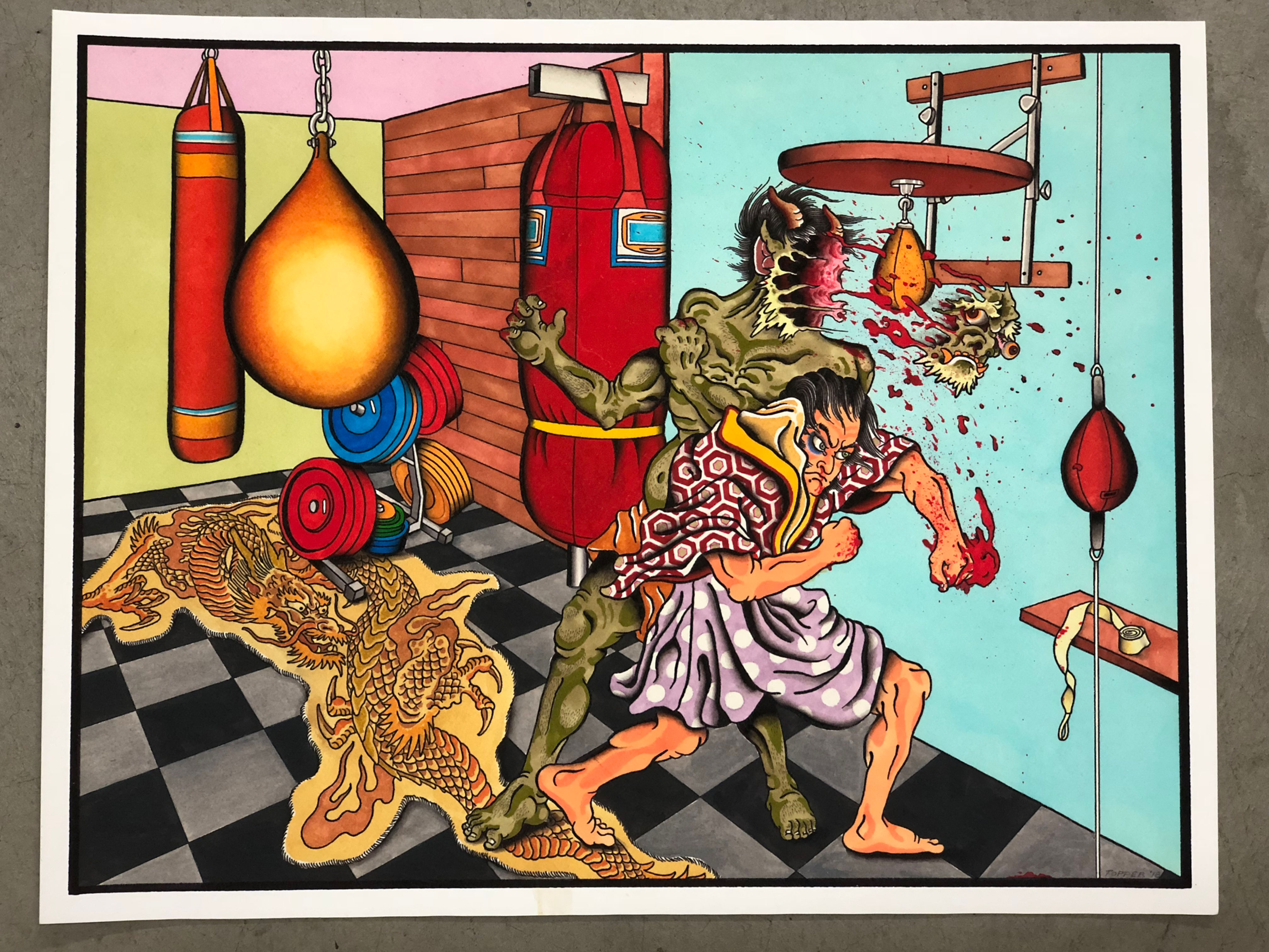 Shaun Topper's "Punch-Out" Print