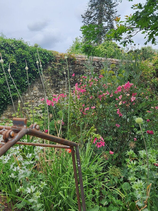 A Kitchen and Cutting Walled Garden by Guineveres Garden