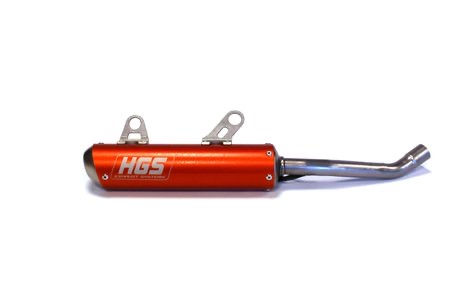 Thumbnail: HGS Demper KTM/HUSQ/GASGAS SX65/TC65/MC65 2024 T/M 2026 Aluminium Oranje