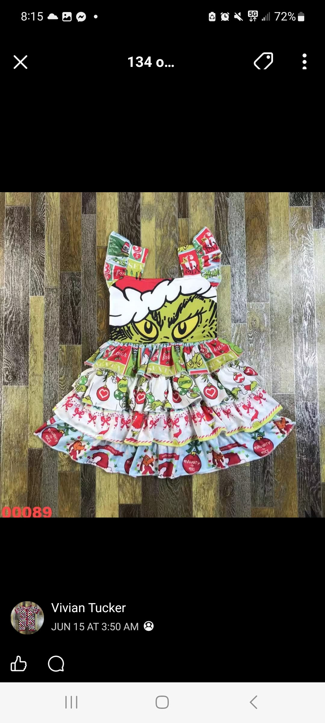 Grinch dress