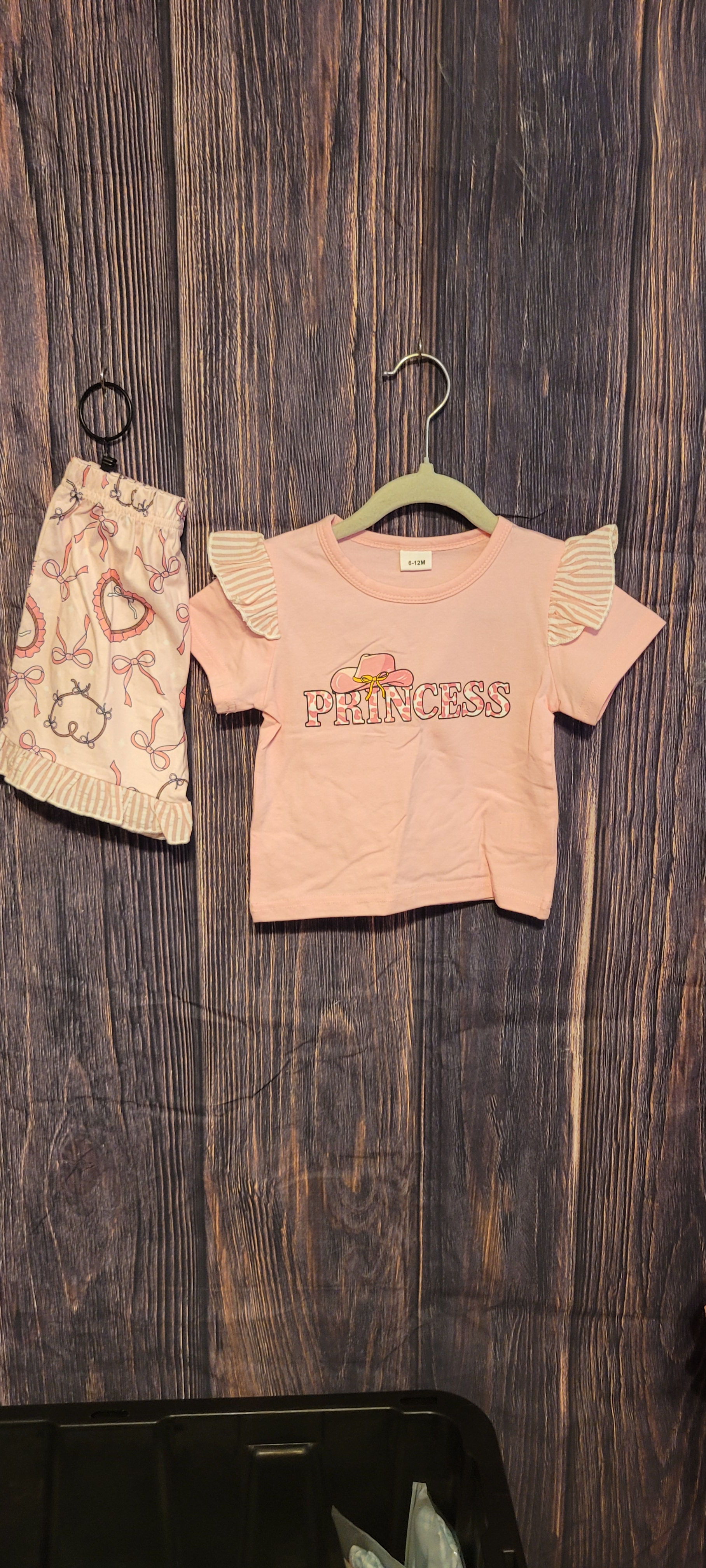 Cowgirl Princess  short set