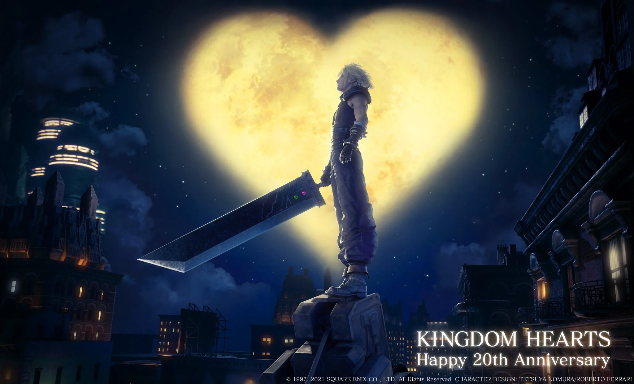 Cloud's Homage for KH 20th Anniversary