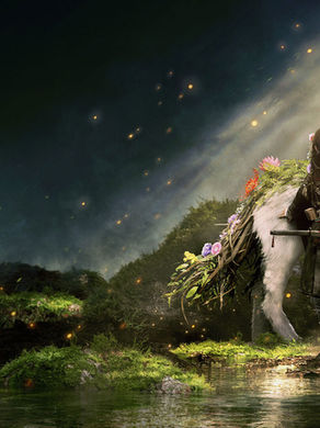 A key visual of Emma and Koo for Beast of Reincarnation