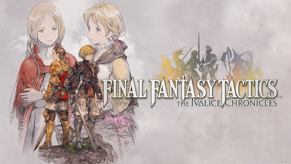 Key Visual of Final Fantasy Tactics: The Ivalice Chronicles