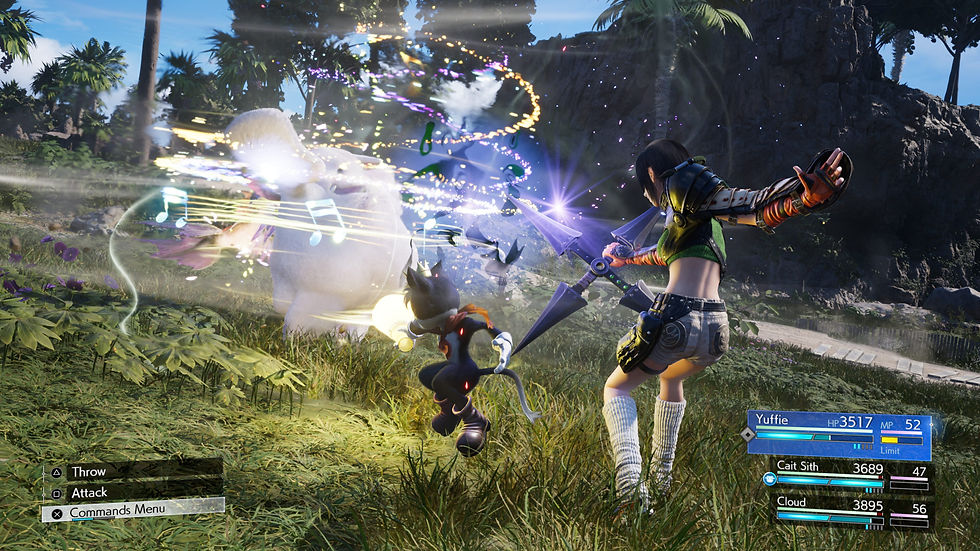 Yuffie & Cait Sith Synergy: Moogle Pinwheel