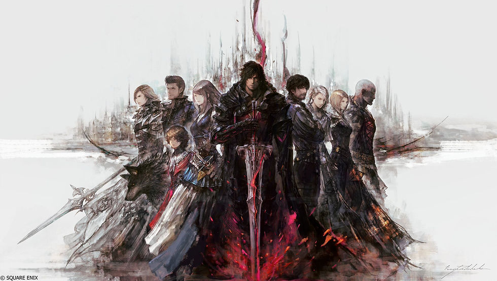 Final Fantasy XVI's 2nd Anniversary Artwork