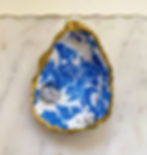 Thumbnail: Bluebird Oyster Shell Ring Dish