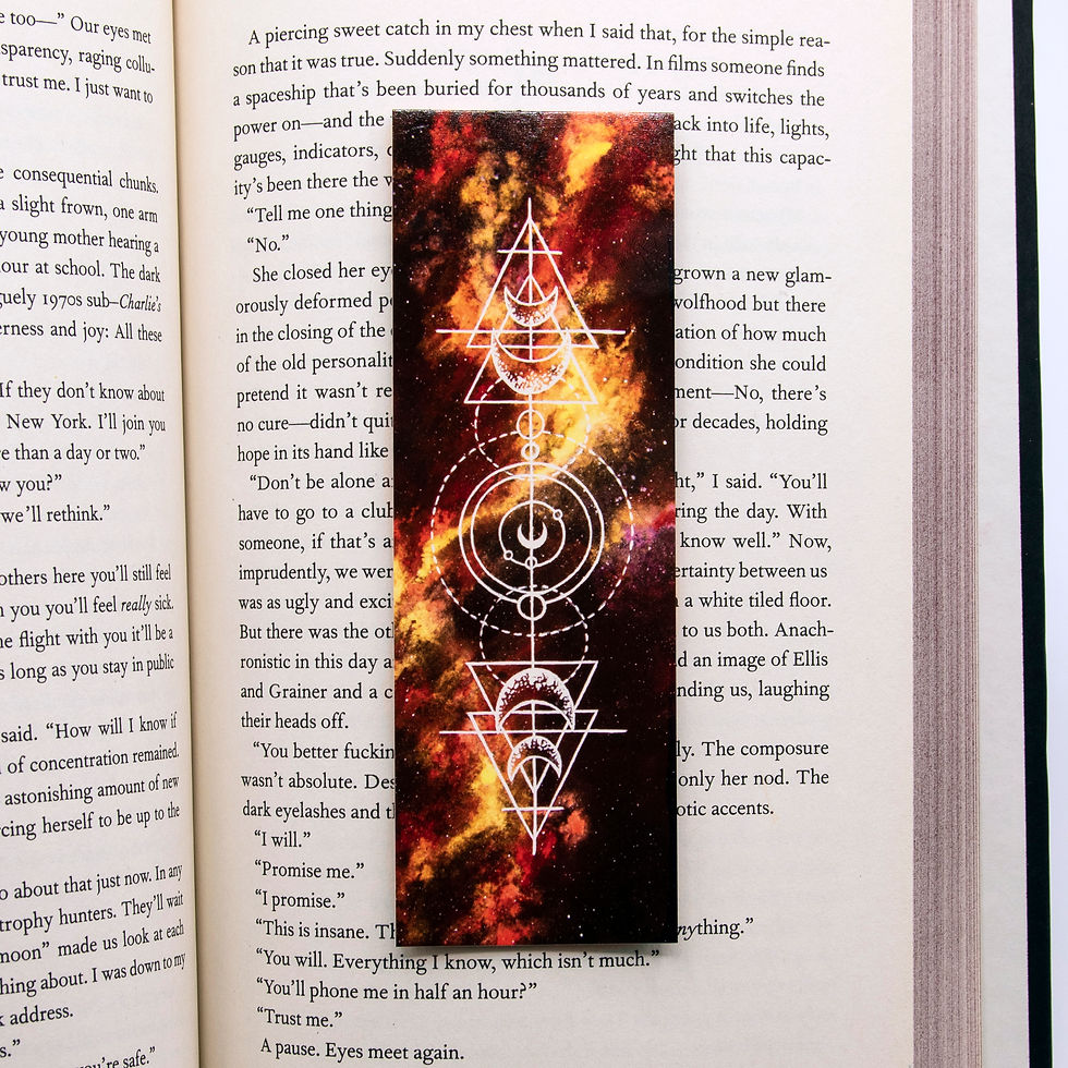 Thumbnail: Fire Sky Bookmark