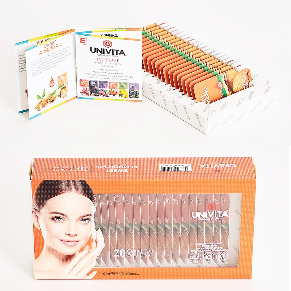 UNIVITA Tatlı Badem Yağı 20 li Kür Seti