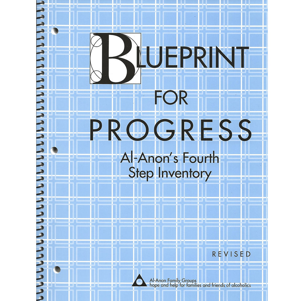 Blueprint for Progress: 4th Step Inventory (Revised)