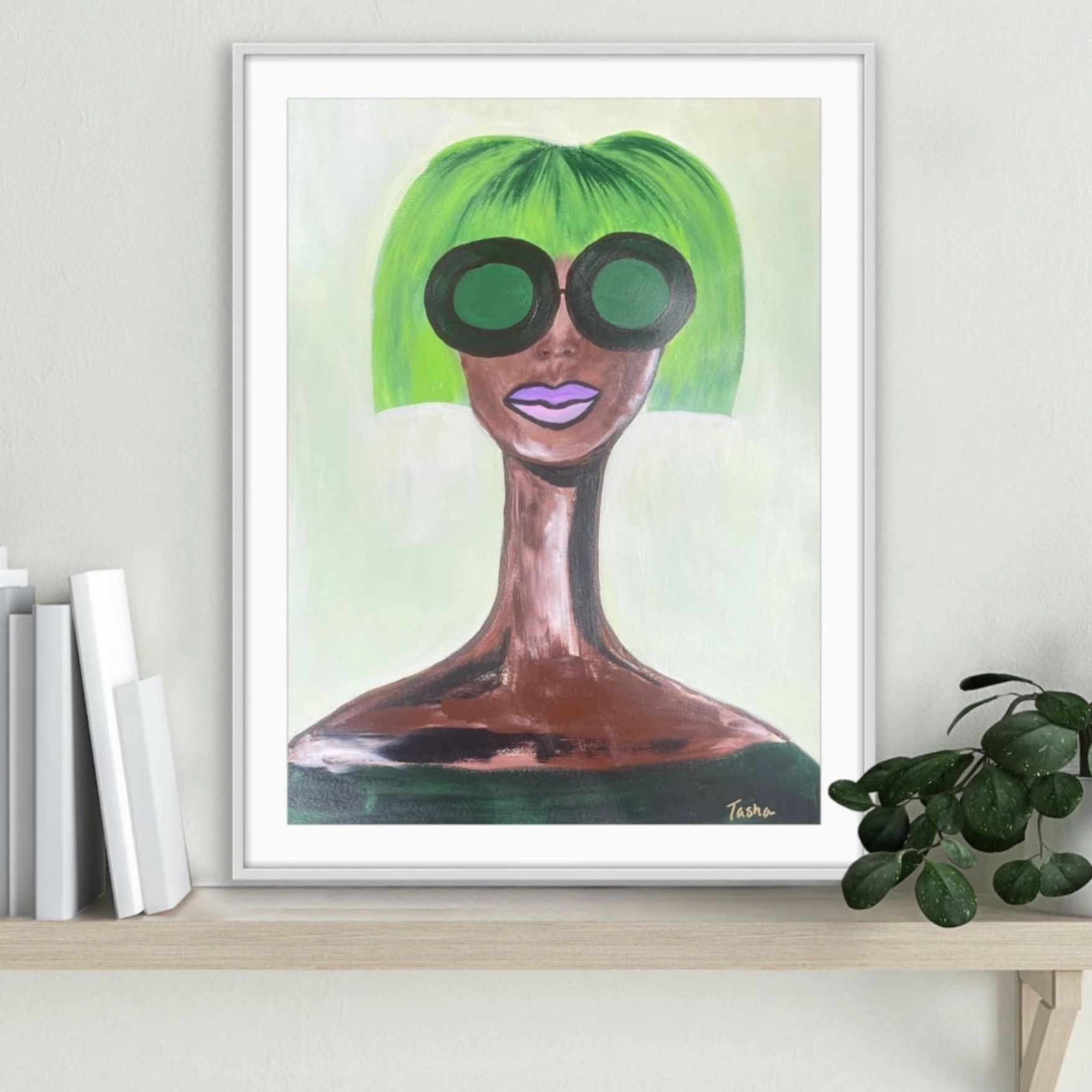 GoGo – Pop Art Portrait Print | Bold Fashion Wall Art Decor