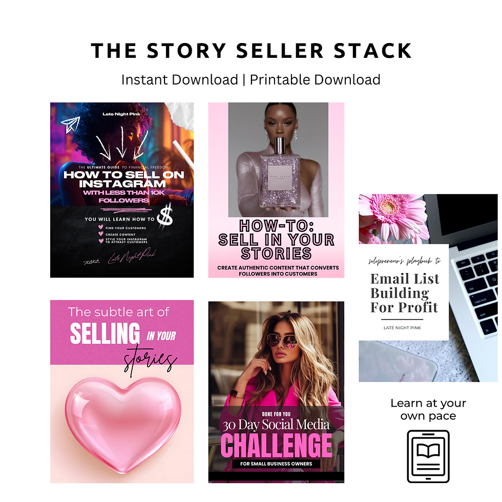 Thumbnail: THE STORY SELLER STACK