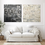 Thumbnail: BLACK AND WHITE -- Canvas Painting by Tasha Felder -- 2 Canvas Set