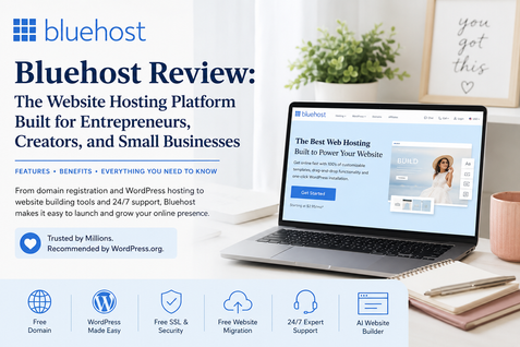 Bluehost Review: The Website Hosting Platform Built for Entrepreneurs, Creators, and Small Businesses