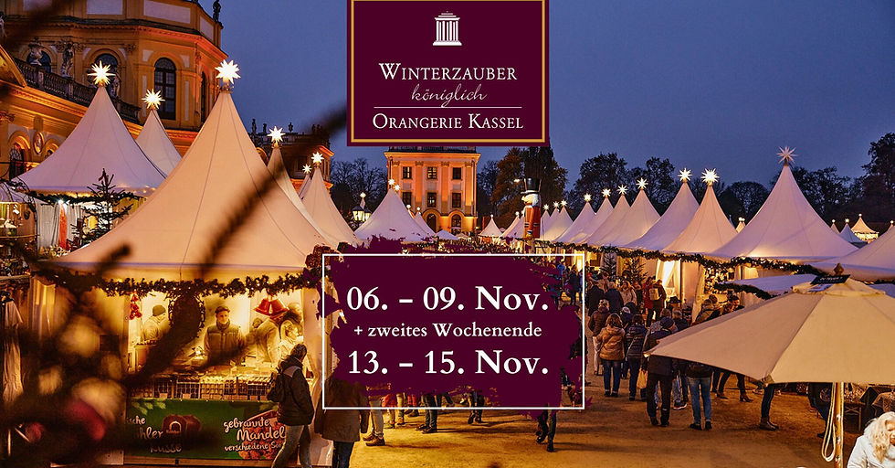 WINTERZAUBER:  2.Wochenende an der "Orangerie" in  Kassel 2025