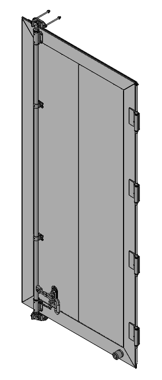 Thumbnail: Barn Door w/ Latching - PS - Standard Size Gen 2