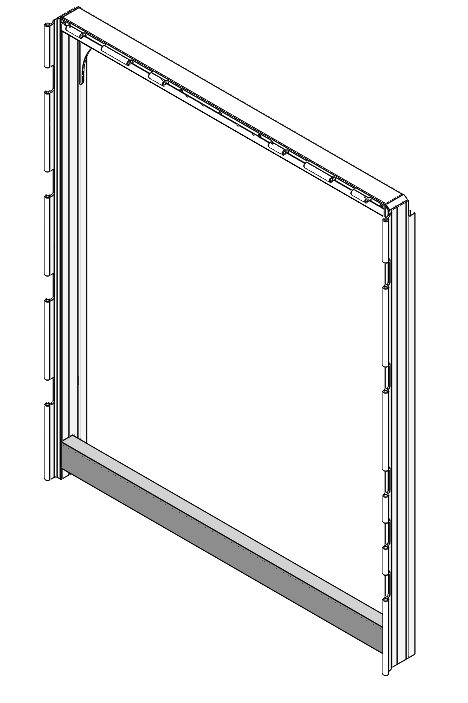 Thumbnail: Footer - Rear Door Frame - Gen 2