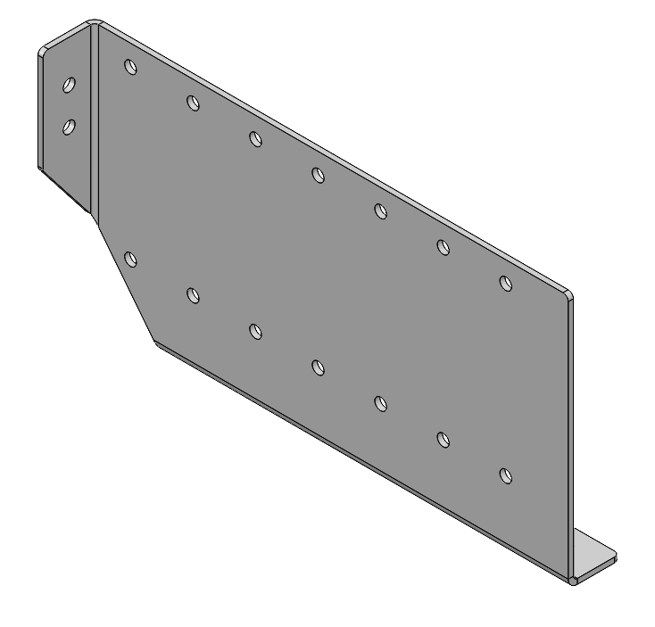 Landing Leg Mounting Plate PS