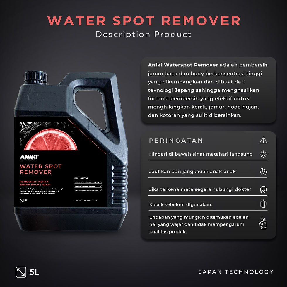 Thumbnail: Water Spot Remover -  5L