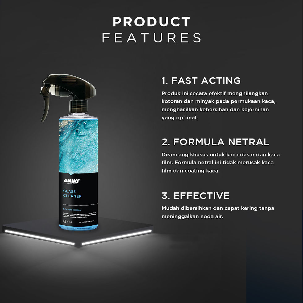 Thumbnail: Glass Cleaner - 250ml