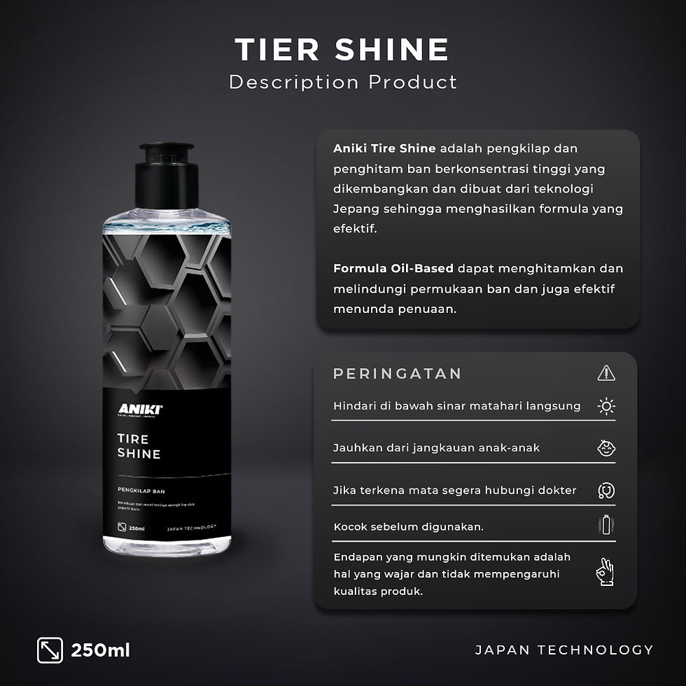 Thumbnail: Tire Shine - 250ml