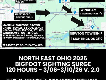A Surge in Bigfoot Sightings in Ohio has Locals Concerned
