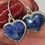 Thumbnail: Heart-Shaped Silver Earrings – 1”