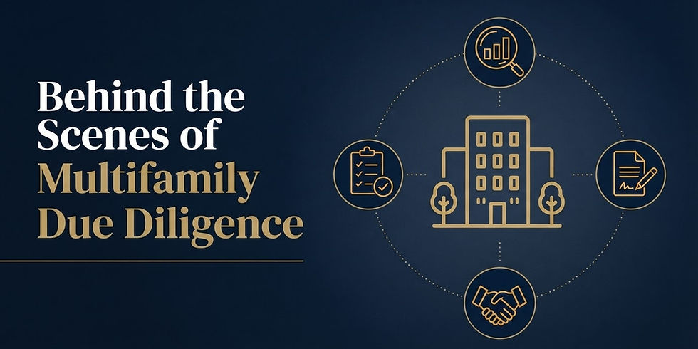 Behind the Scenes of Multifamily Due Diligence