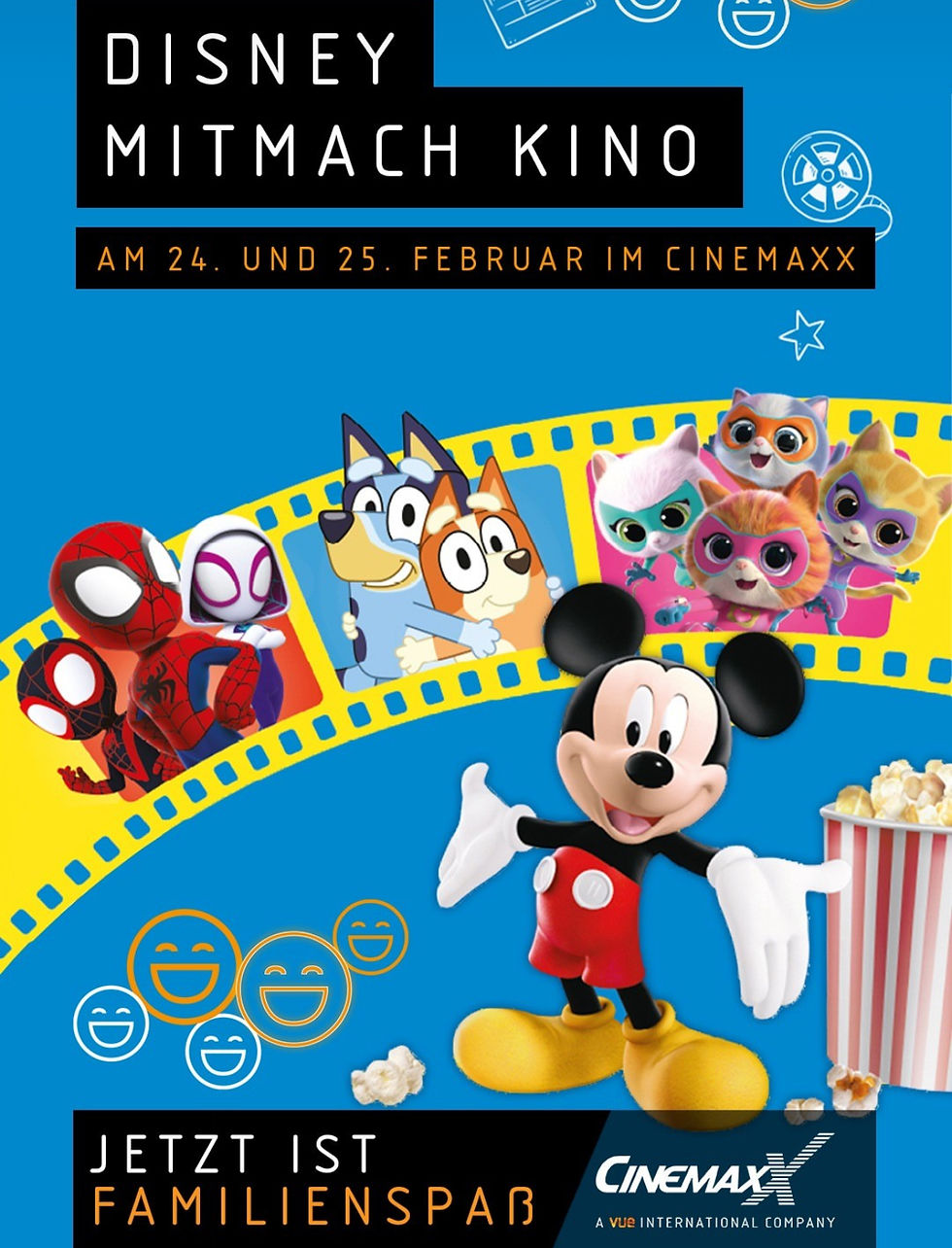 Disney Mitmach Kino im Cinemax 