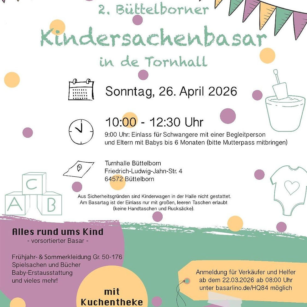 2. Büttelborner Kindersachenbasar
